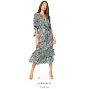 MISA LOS ANGELES MIDI DRESS SIZE XS - NWT